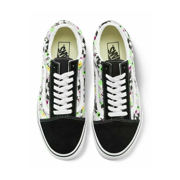 Vans Old Skool Checker Cube Mens Shoes Black True White VN0A3WKT3XR NEW Sz 12 - Picture 3 of 9